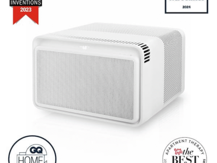 6,000 BTU 115-Volts Quiet Smart Window Air Conditioner, Wi-Fi/Remote, #1 Easiest-to-Install, up to 250 sq ft.